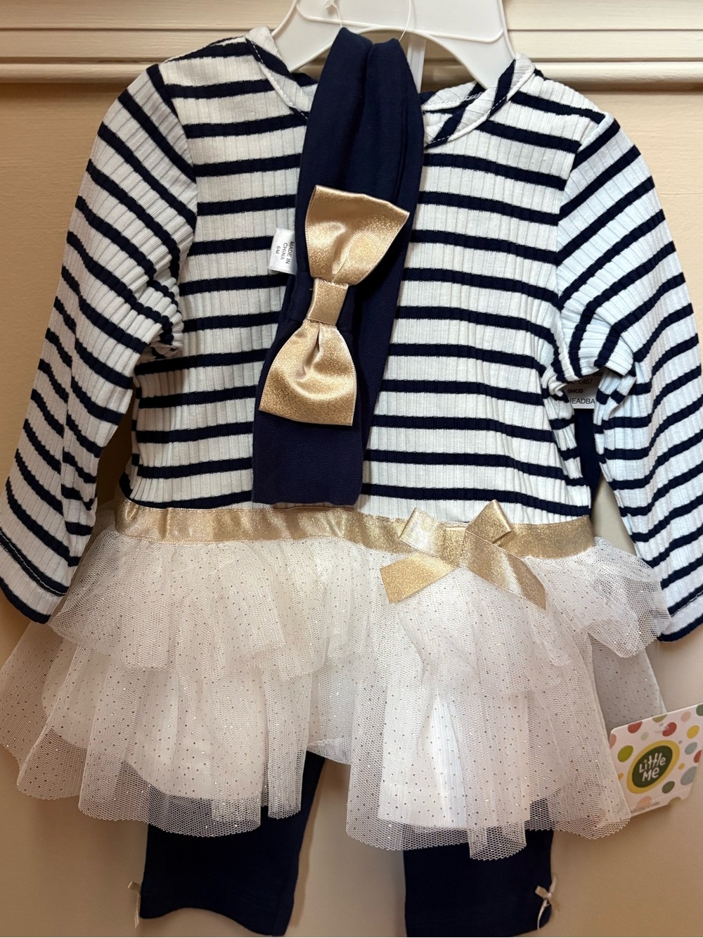 Little Me 3 Piece Outfit NWT